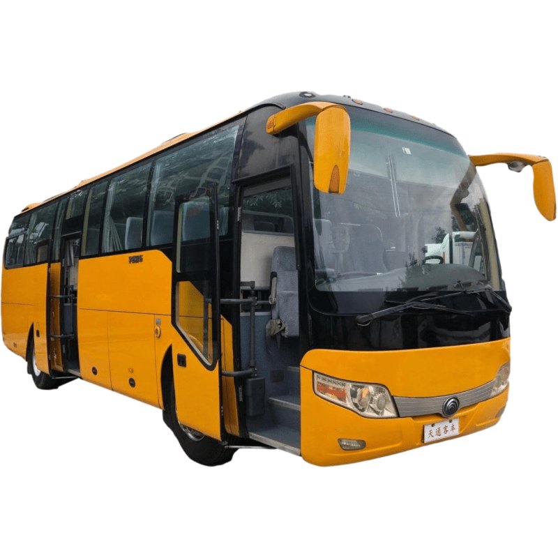 ZK6107 Used Bus 47 Seats Hino Engine Low Kilometer Good Condition with Air Condition Euro III Used Tour Buses
